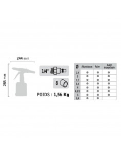 Riveteuse Pneumatique Général Pneumatic Gp5791 2