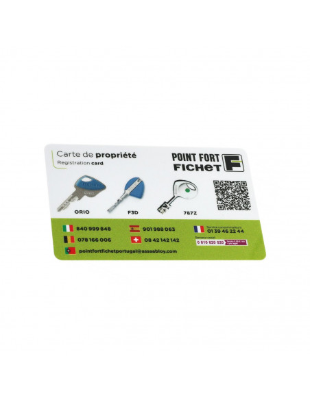 Jeu De Cylindre Fichet 787 Z