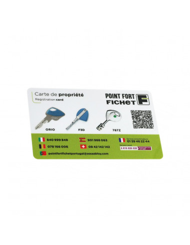 Cylindre Monobloc Fichet F3d A2P***