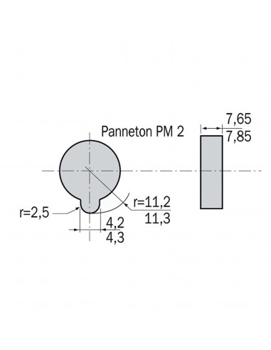 Cylindre Européen 5g Héraclès À Panneton Réduit