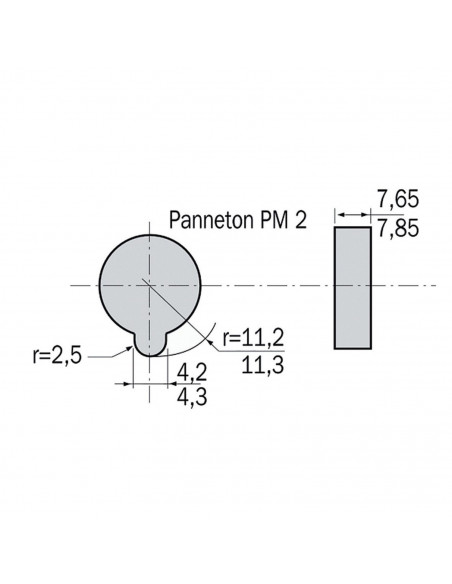 Cylindre Européen 5g Héraclès À Panneton Réduit