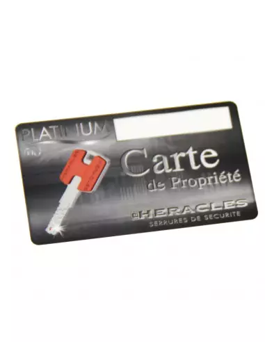 Cylindre A Bouton Héraclès Platinium Hq