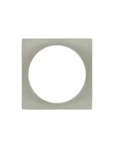 1 Rosace Carrée Cadap A Coller Inox