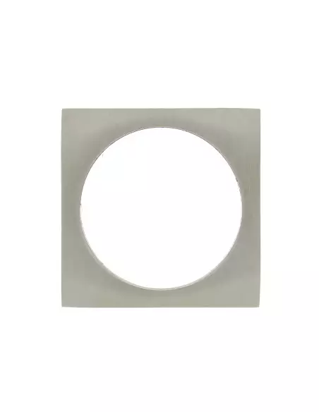 1 Rosace Carrée Cadap A Coller Inox