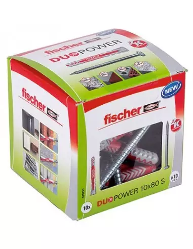 Boite Cheville Bi-Matière Duopower 10 X 80 S...