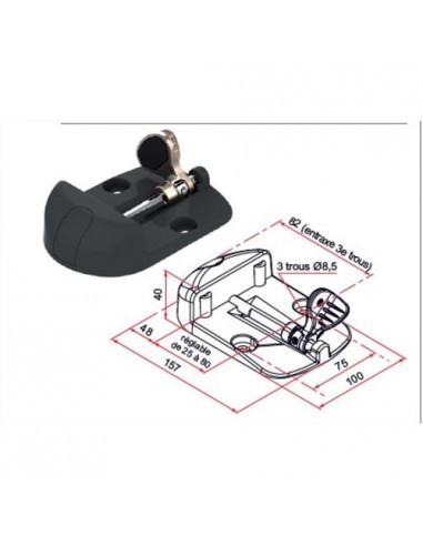 Sabot De Portail Tirard À Tourniquet