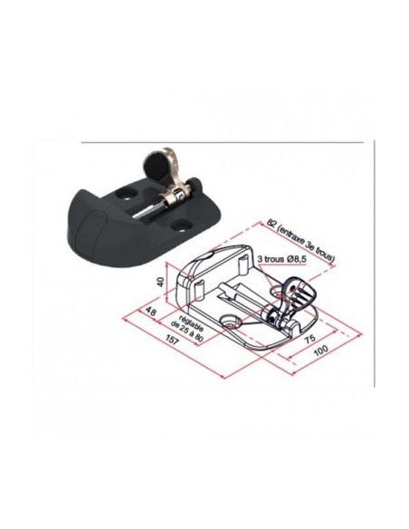 Sabot De Portail Tirard À Tourniquet