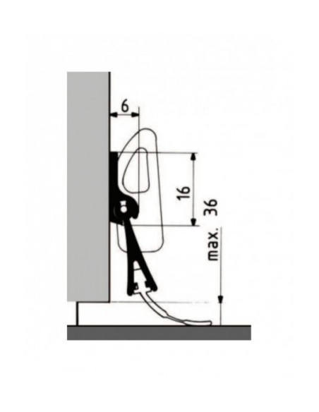 Bas De Porte Automatique Ellen En Aluminium Port-O-Mat 3