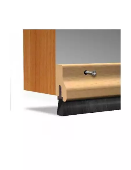 Bas De Porte Hêtre Ellen De Luxe À Brosse