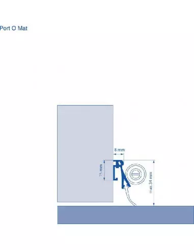 Bas De Porte Automatique Ellen En Aluminium Le...