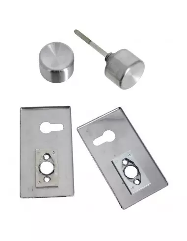 Ensemble À Bouton Sur Plaque Bricard