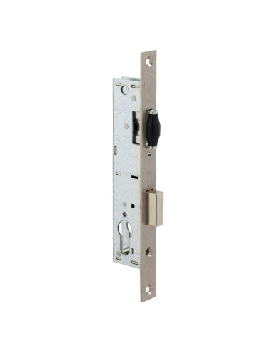 Serrure Monopoint À Larder Profil Étroit Metalux Pêne Dormant À Rouleau Série 8