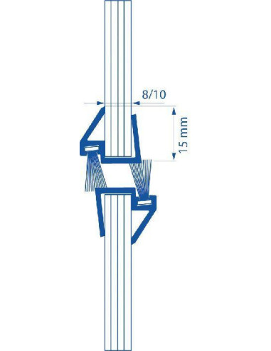 Joints d’isolation en aluminium Ellen pour...