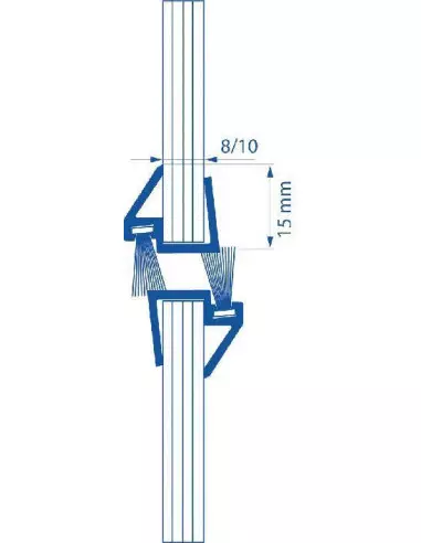 Joints d’isolation en aluminium Ellen pour...