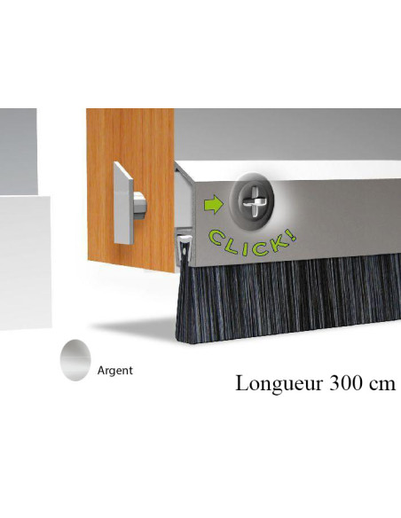 Bas de porte Ellen en aluminium anodisé Le Pro Design/ IDS-B