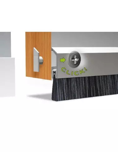 Bas de porte Ellen en aluminium anodisé Le Pro...