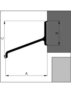 Jet d’eau Ellen En aluminium ALD-A 2